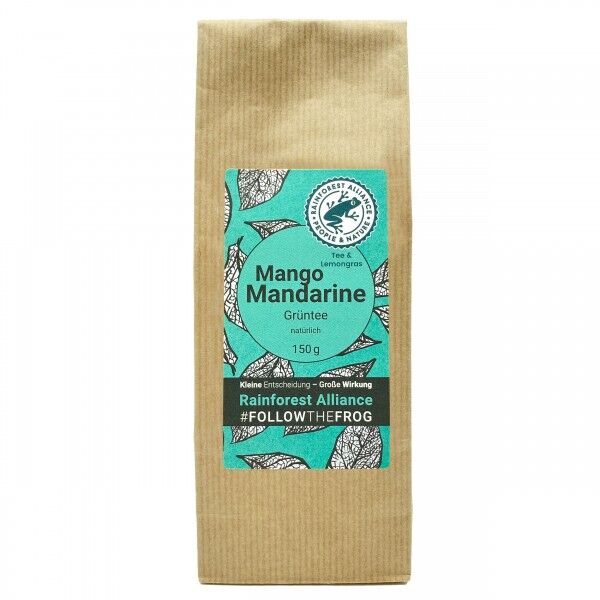 Grüntee Mango Mandarine (Tee & Lemongras Rainforest Alliance zertifiziert)